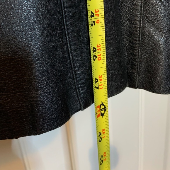 Wilson's Leather Belle Studio Full Length Leather Coat - Vintage - Picture 10 of 10